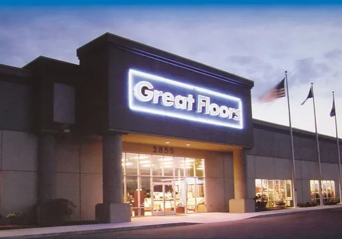 banner-Meridian Store front | Great Floors